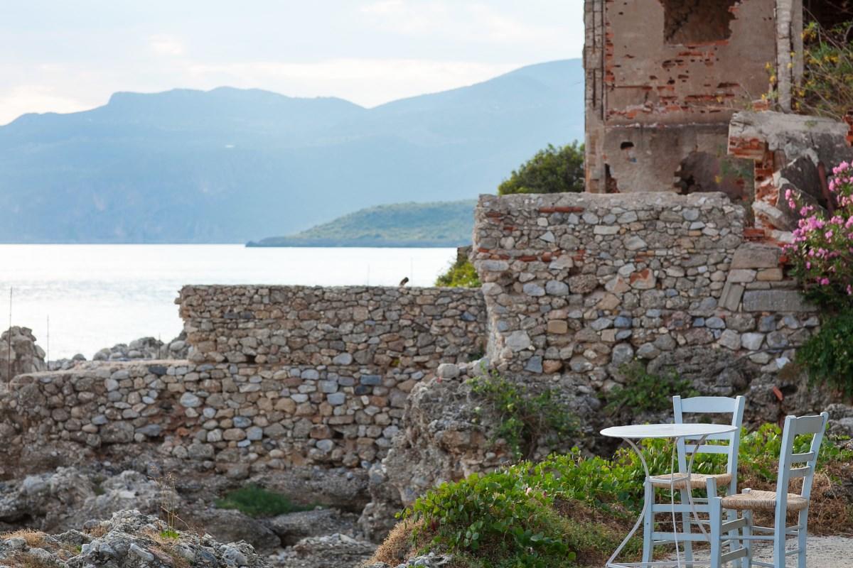 Notos Hotel Kardamili Bagian luar foto